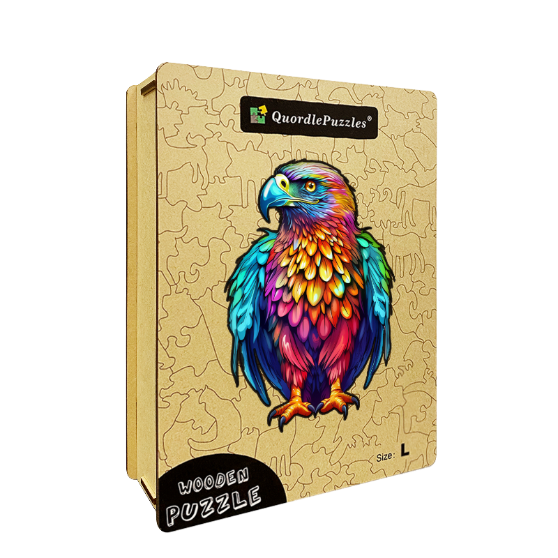 Noble And Majestic Eagle Wooden Puzzle