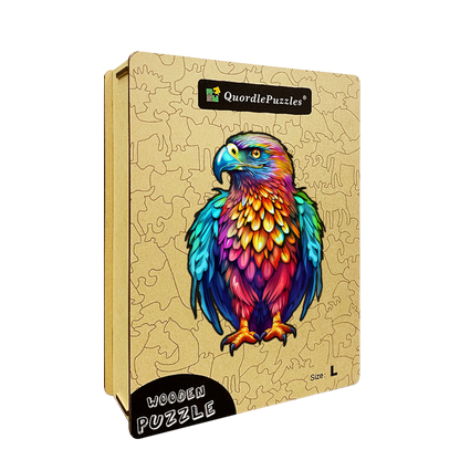 Noble And Majestic Eagle Wooden Puzzle