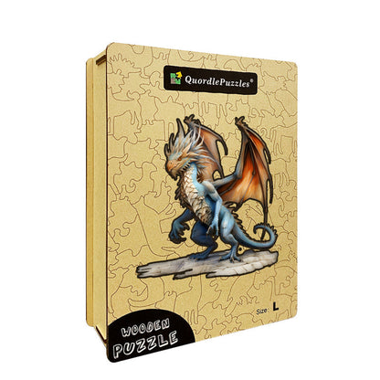 Fantasy dragon clipart isolerad