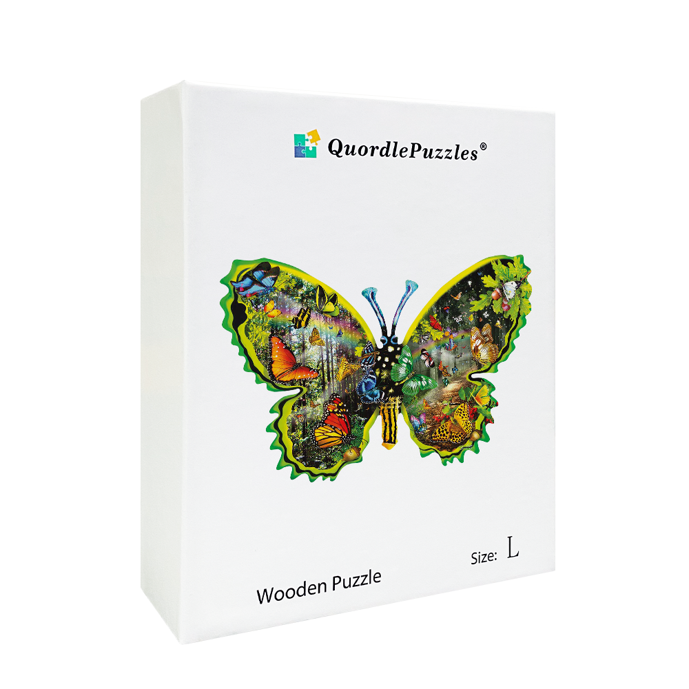 Butterfly Meadow Wooden Puzzle