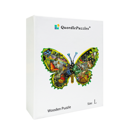 Butterfly Meadow Wooden Puzzle