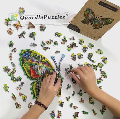 Butterfly Meadow Wooden Puzzle