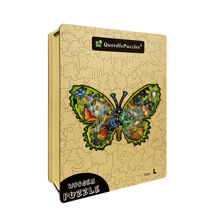 Butterfly Meadow Wooden Puzzle