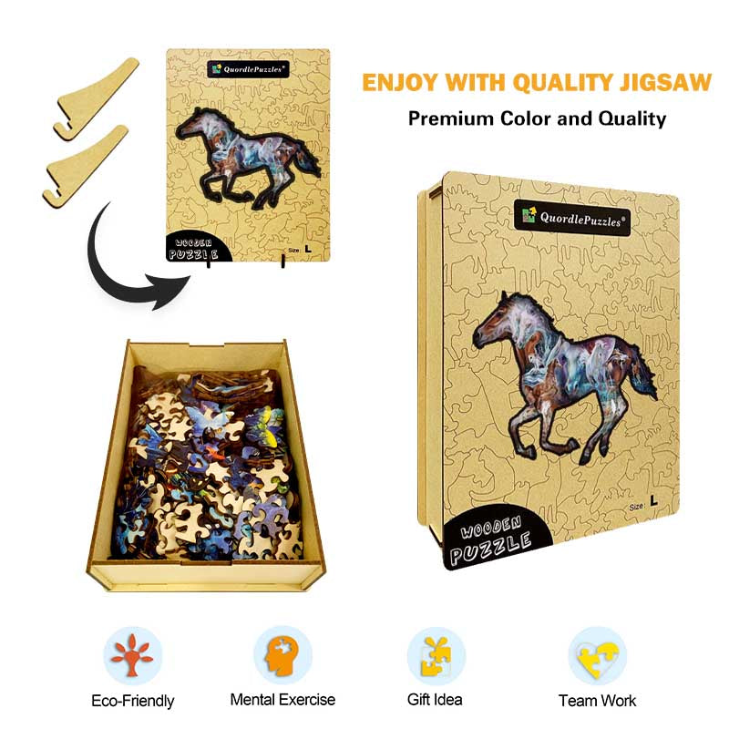 The Mystery Of The Horse Wooden Jigsaw Puzzle